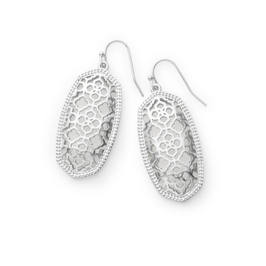 Kendra Scott Elle Drop Filigree Metal Earrings - The Cottage