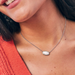 Kendra Scott Elisa Opal Necklace - Rhodium - The Cottage