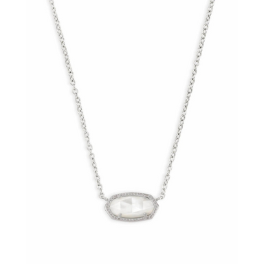 Kendra Scott Elisa Necklace - Rhodium - The Cottage