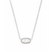 Kendra Scott Elisa Necklace - Rhodium - The Cottage