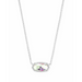 Kendra Scott Elisa Necklace - Rhodium - The Cottage