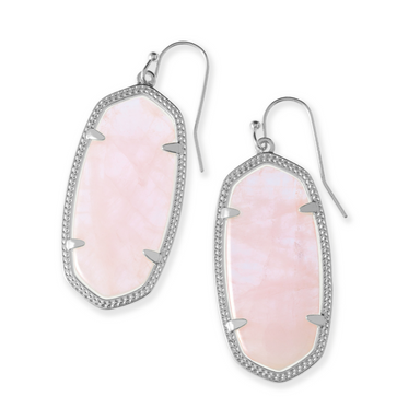 Kendra Scott Elle Drop Earrings - Rhodium - The Cottage