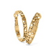 Brighton Contempo Medium Hoop Earrings - Gold - The Cottage