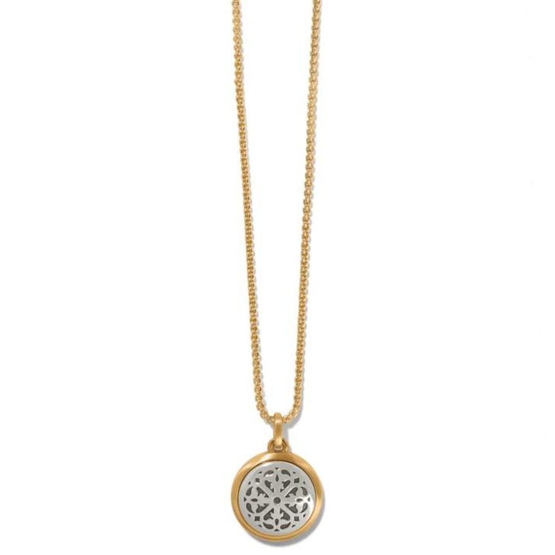 Brighton Ferrara Two Tone Luce Short Necklace - The Cottage