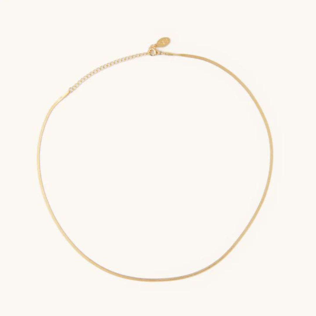 Nikki Smith Micro Herringbone Necklace