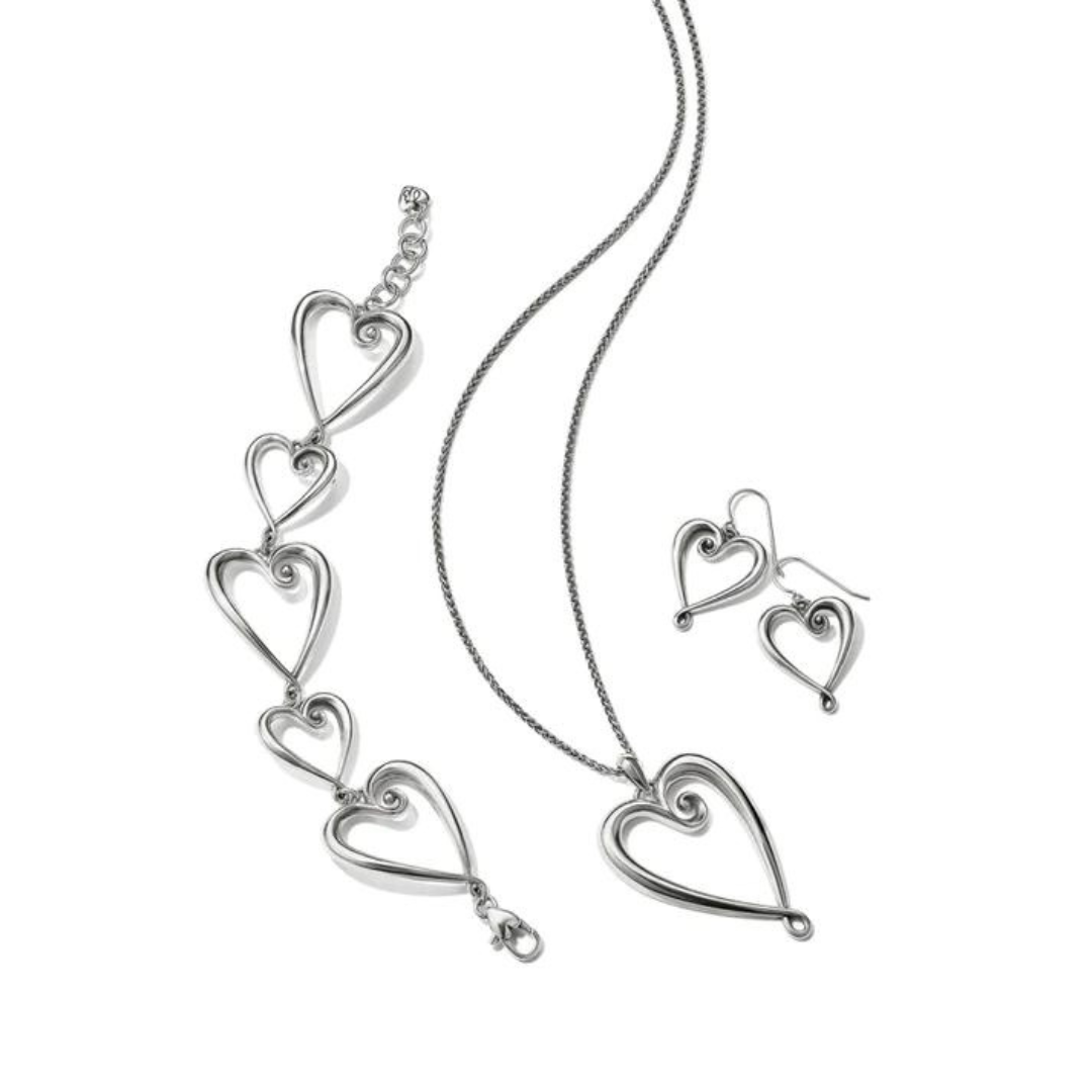 Brighton Whimsical Heart Convertible Necklace