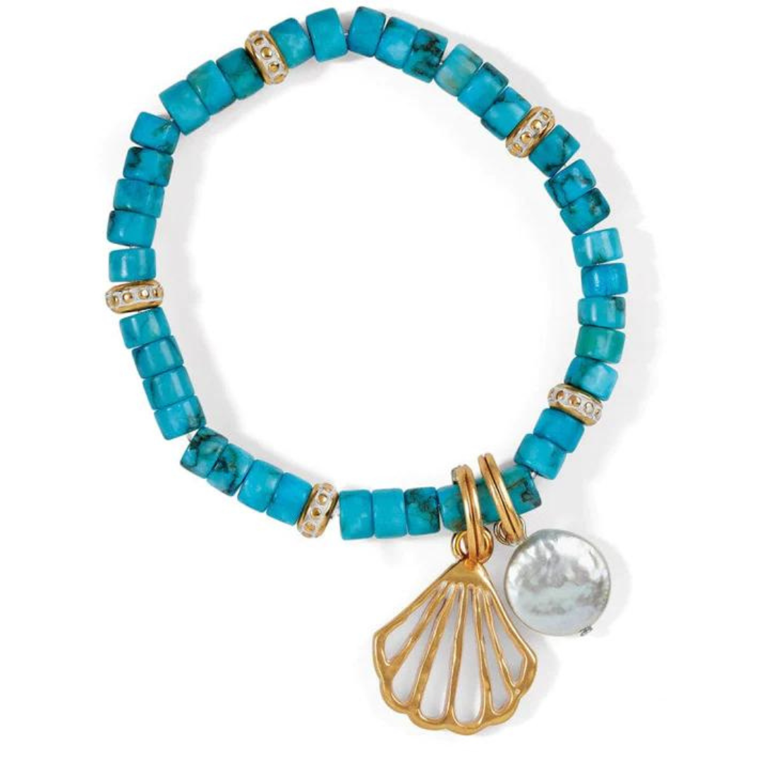 Brighton Calypso Shell Heishi Bracelet