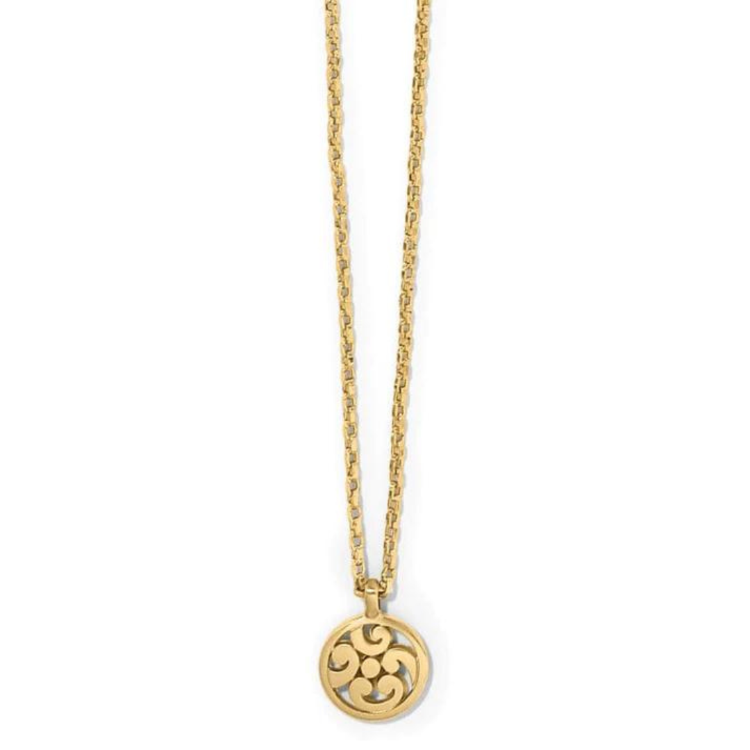 Brighton Contempo Medallion Petite Necklace