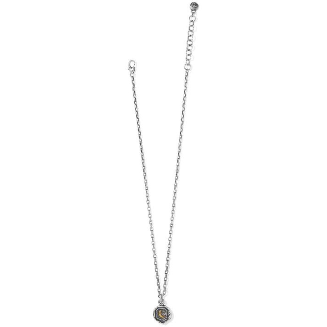 Brighton Ferrara Virtue Crescent Moon Pendant Necklace