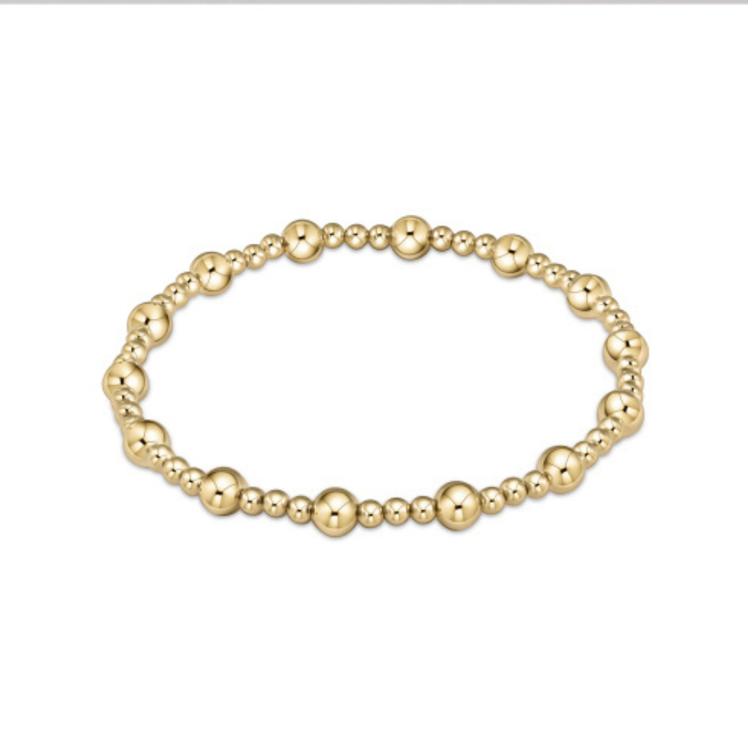 Enewton Gold Classic Sincerity Pattern Bead Bracelet - The Cottage