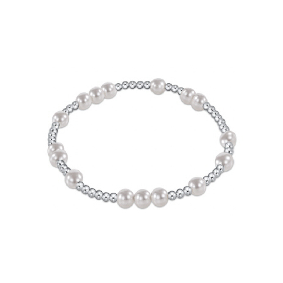 Enewton Hope Unwritten Sterling Bead Bracelet - Pearl - The Cottage