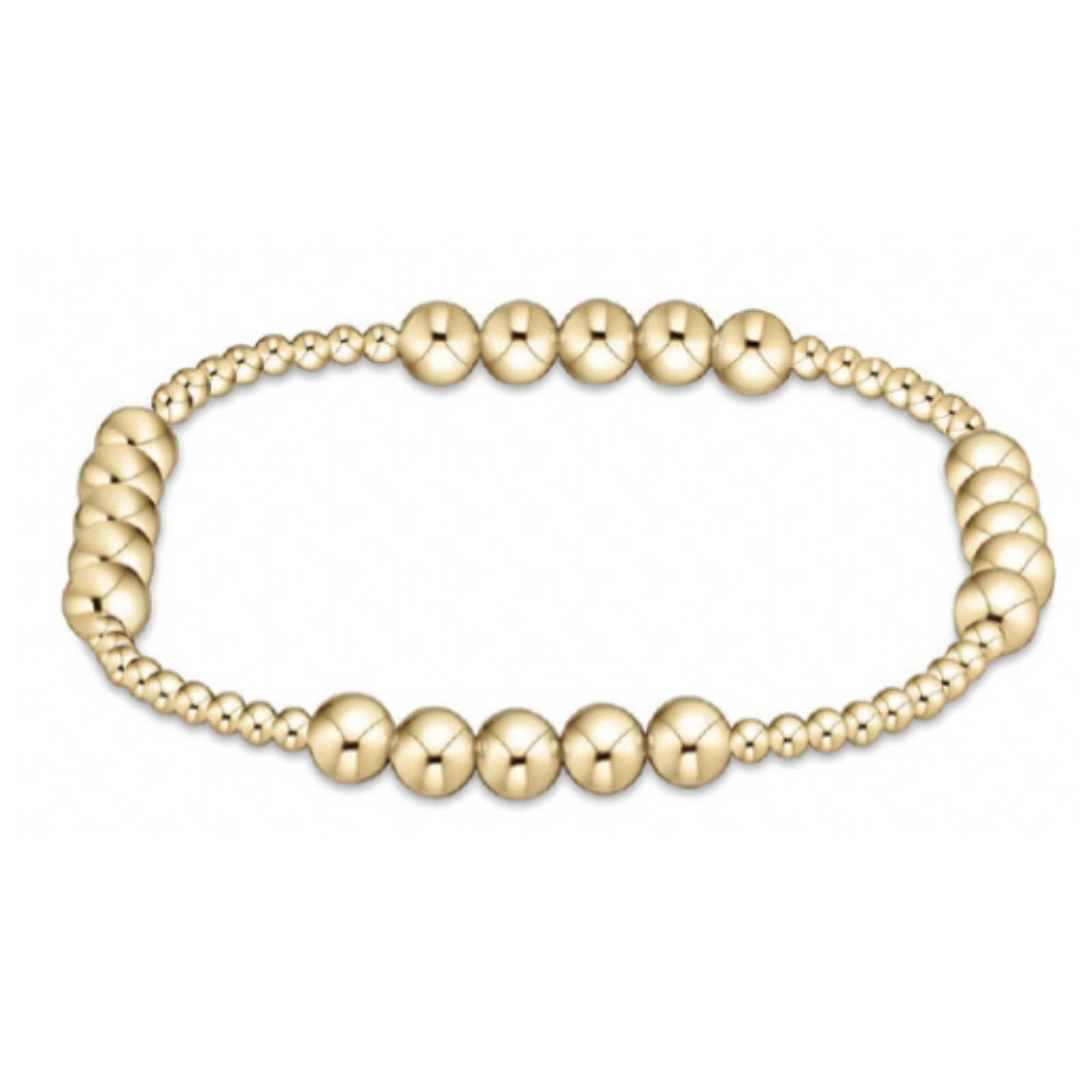 Enewton Gold Classic Blissful Bead Bracelet - 2.5mm/5mm