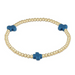 Enewton Signature Cross Gold Pattern 3mm Bracelet - The Cottage