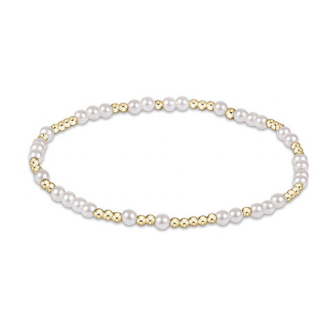 Enewton Extends Gold Hope Unwritten Pearl Bracelet