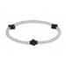 Enewton Sterling Signature Cross Pattern 3mm Bead Bracelet - The Cottage