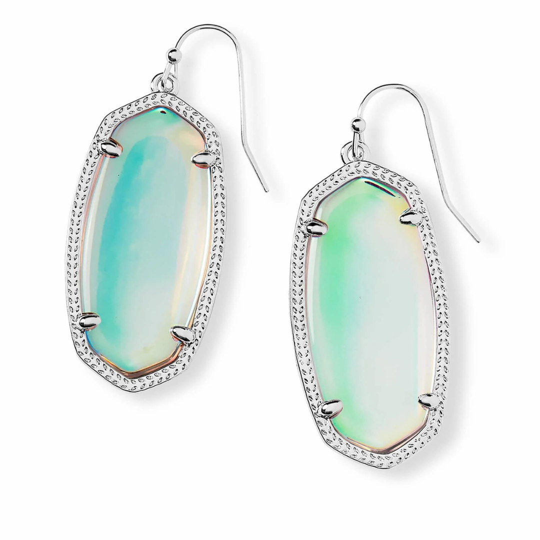 Kendra Scott Elle Drop Earrings - Rhodium - The Cottage