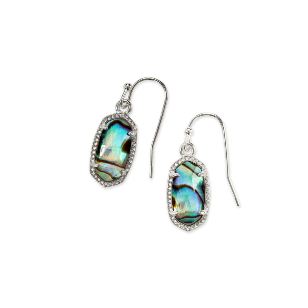 Kendra Scott Lee Earrings - Rhodium - The Cottage