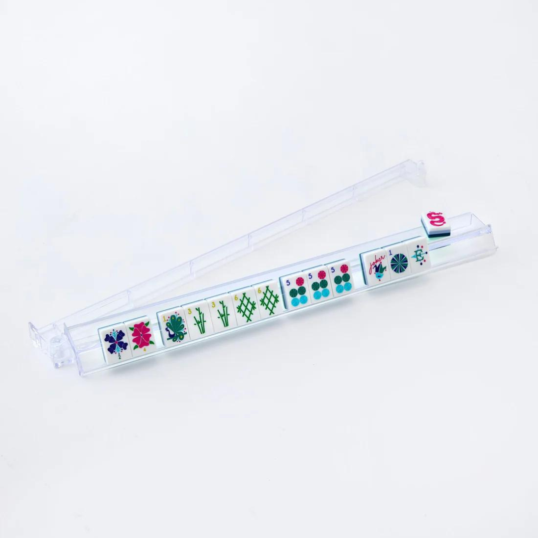 Mahjong Rack & Pusher Set