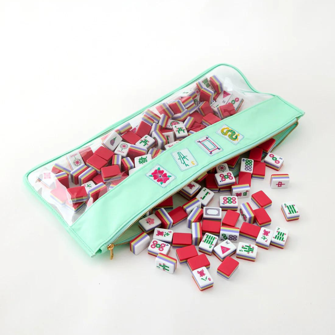 Mahjong Mint Birdie Bag