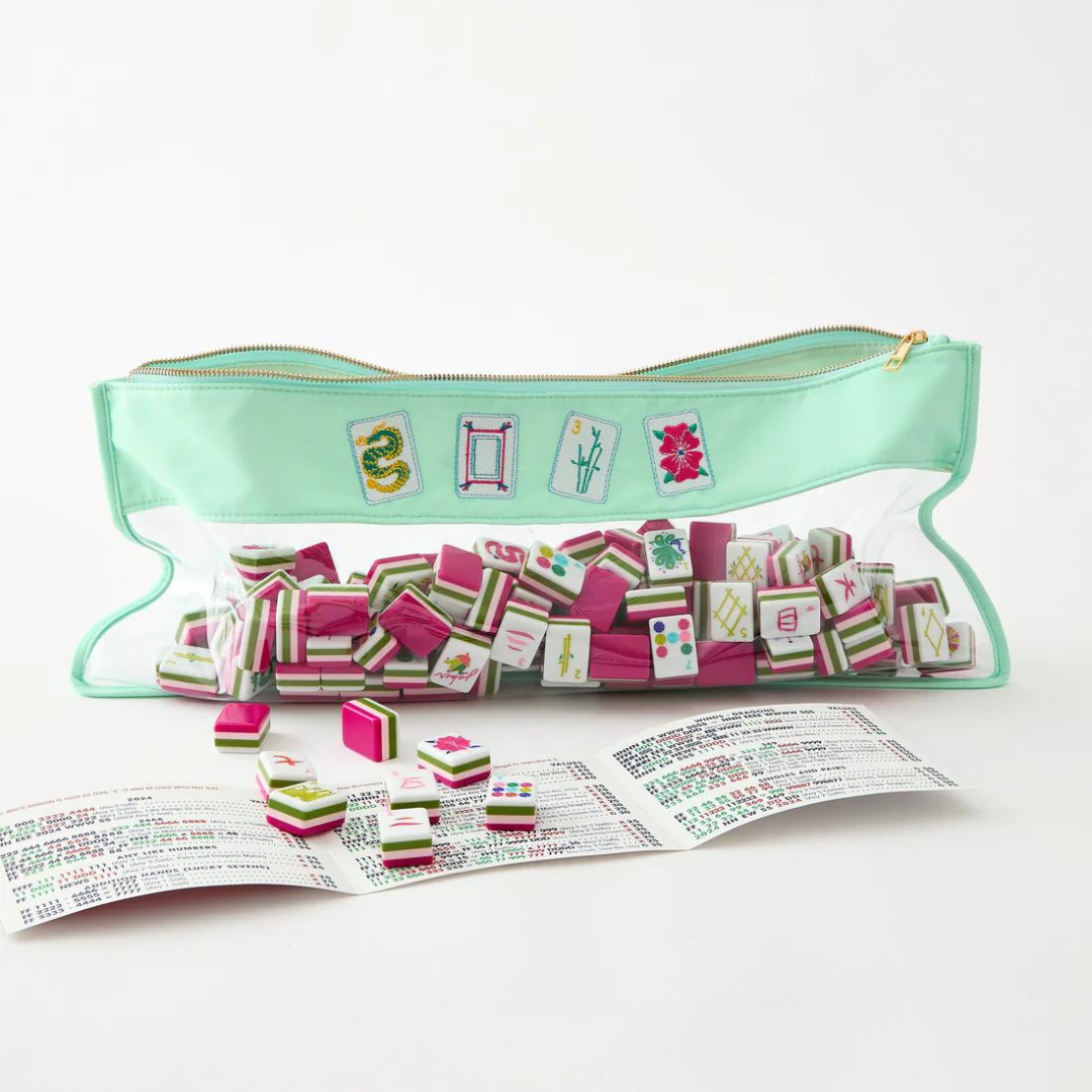 Mahjong Mint Birdie Bag