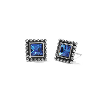 Brighton Sparkle Square Mini Post Earrings - The Cottage