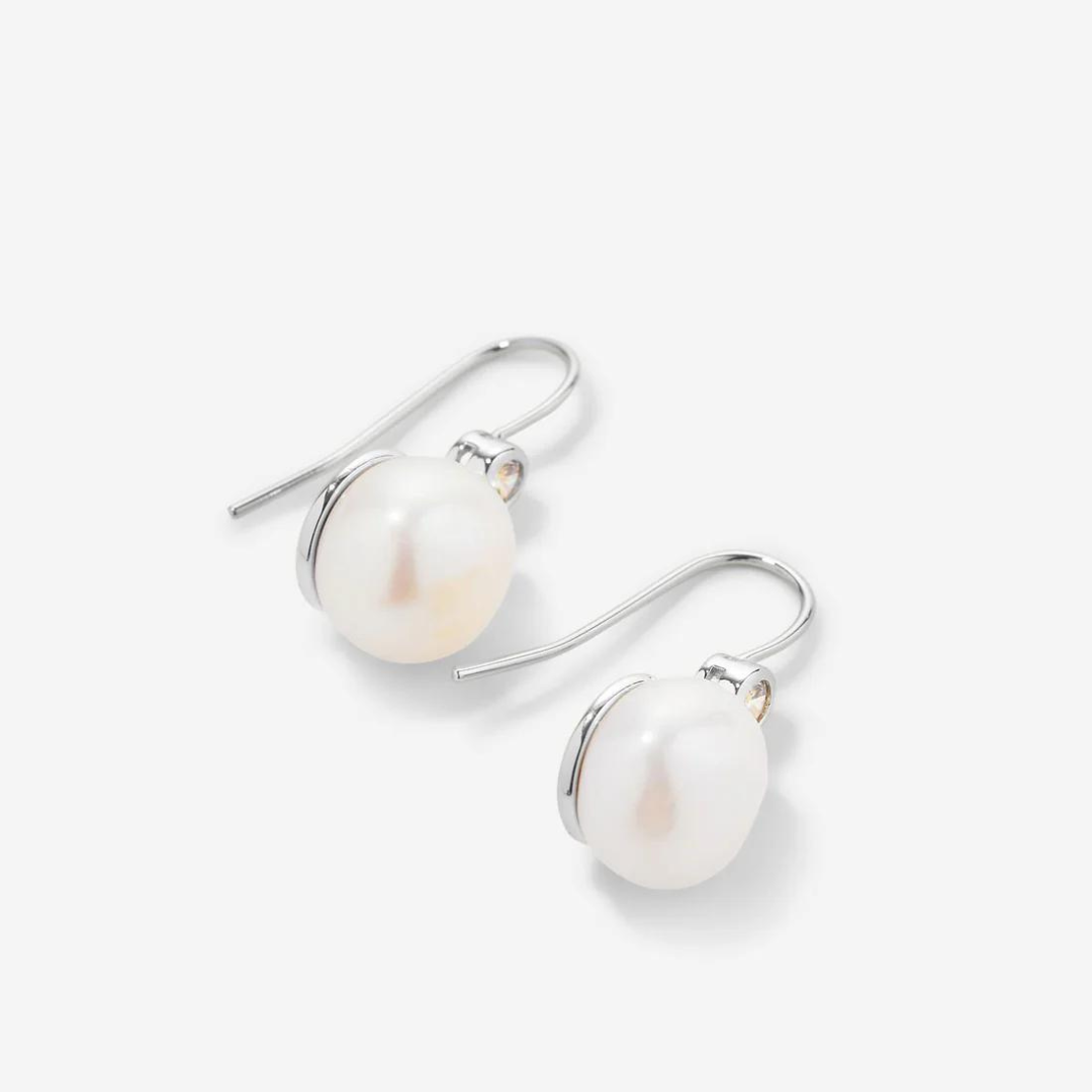 Bryan Anthonys By My Side Pearl Drop Earrings - The Cottage