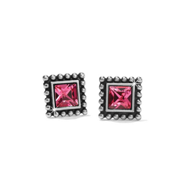 Brighton Sparkle Square Mini Post Earrings - The Cottage