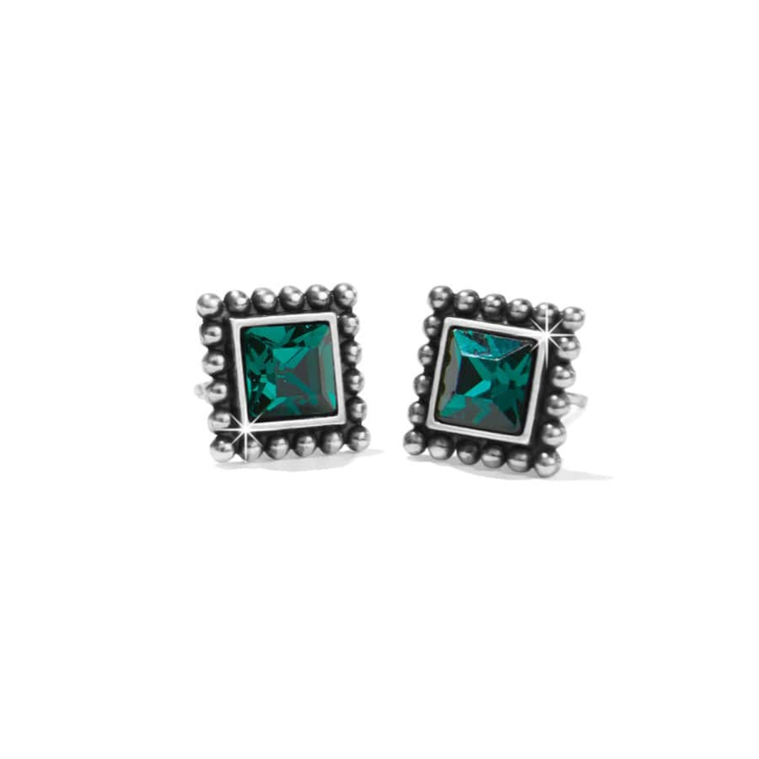 Brighton Sparkle Square Mini Post Earrings - The Cottage