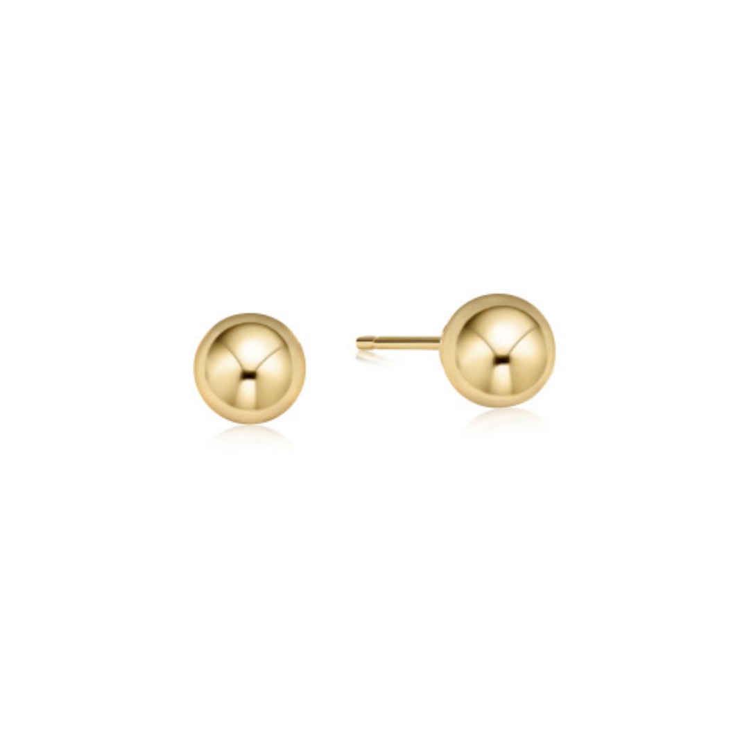 Enewton Classic Gold Ball Stud - The Cottage