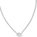 Kendra Scott Fern Crystal Necklace - White Crystal - The Cottage