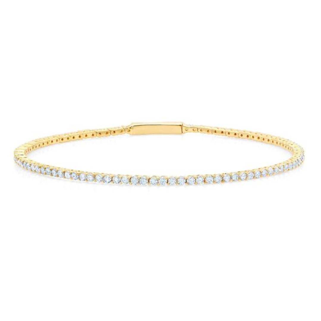 Crislu Flex Tennis Bracelet