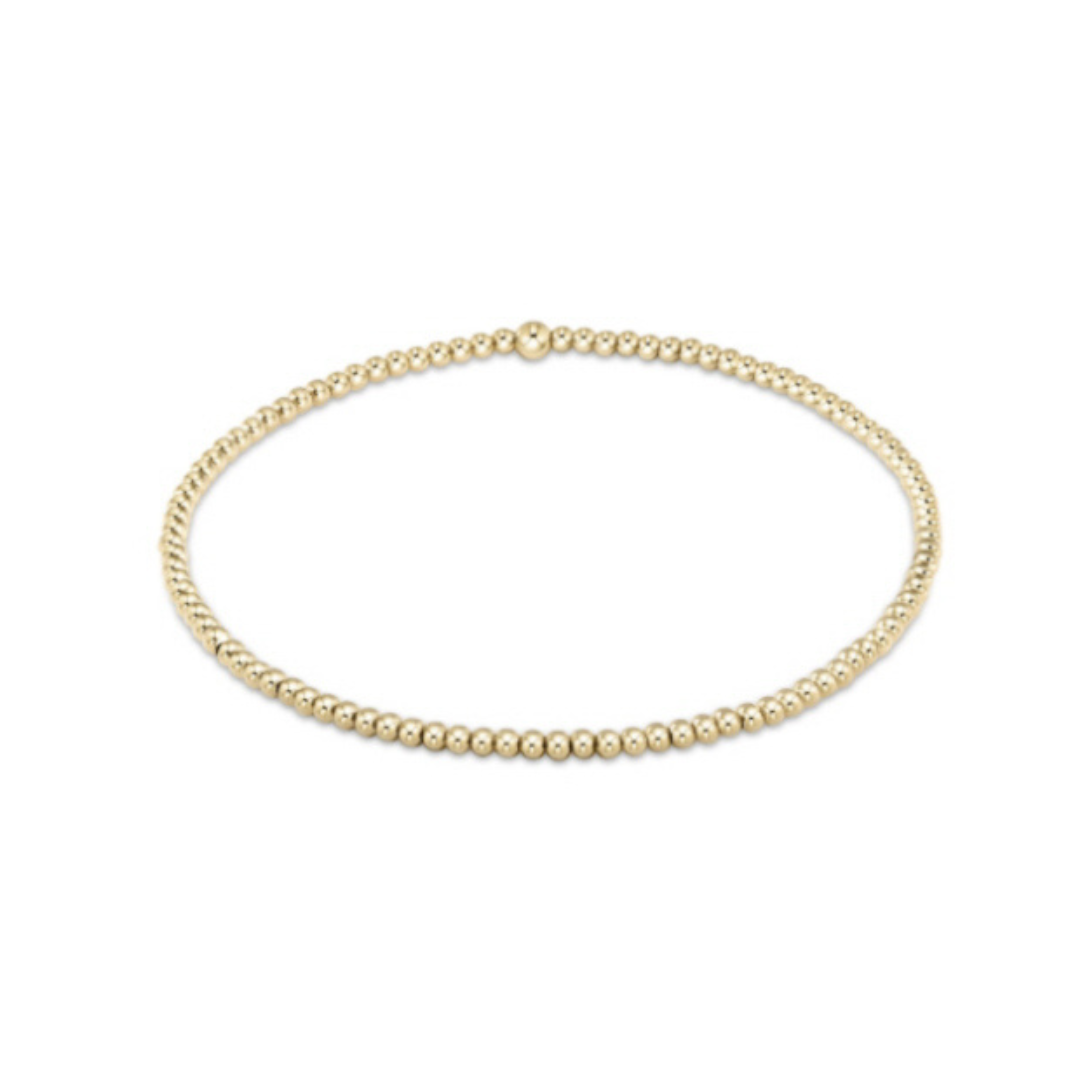 Enewton Extends Classic Gold Beaded Bracelet - The Cottage