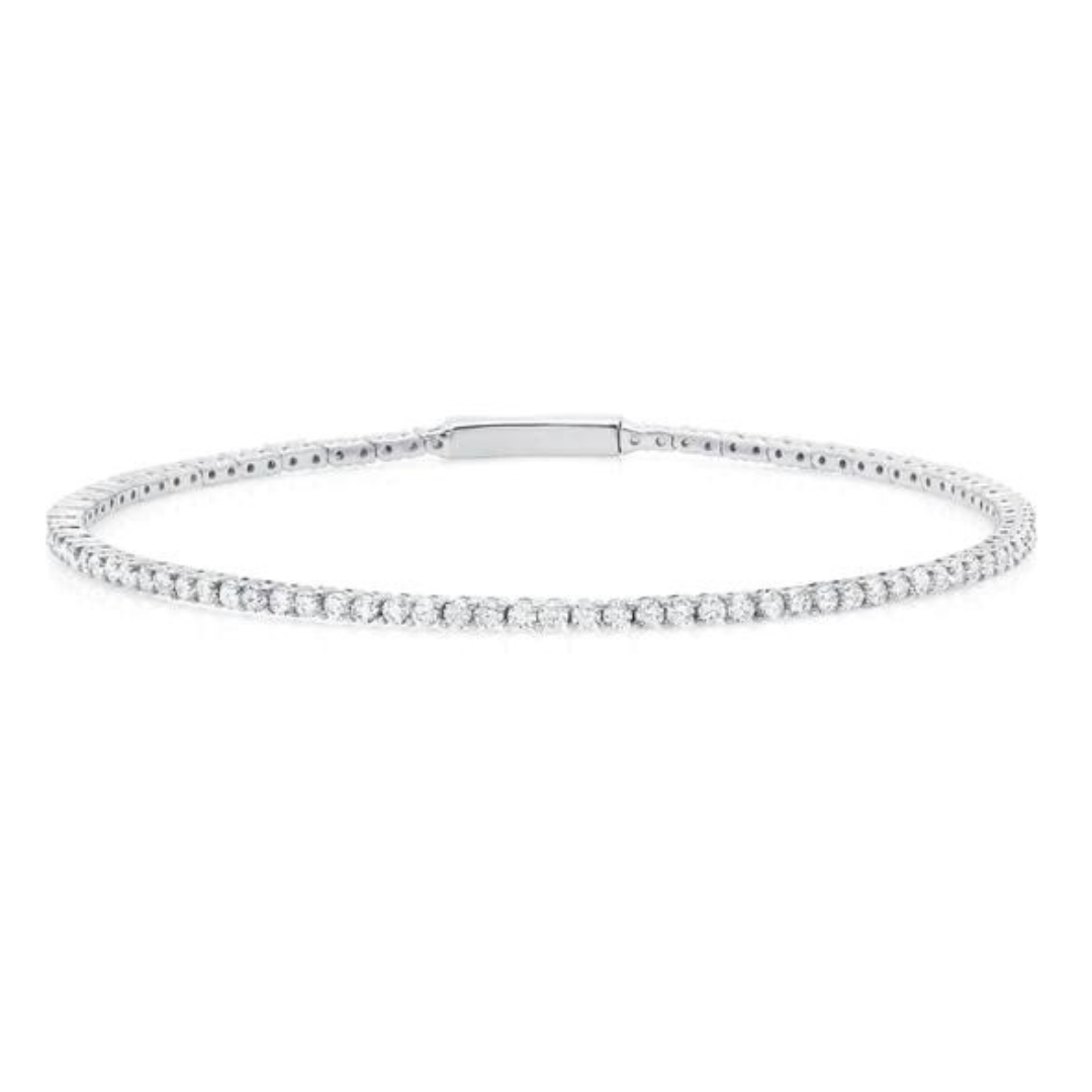 Crislu Flex Tennis Bracelet