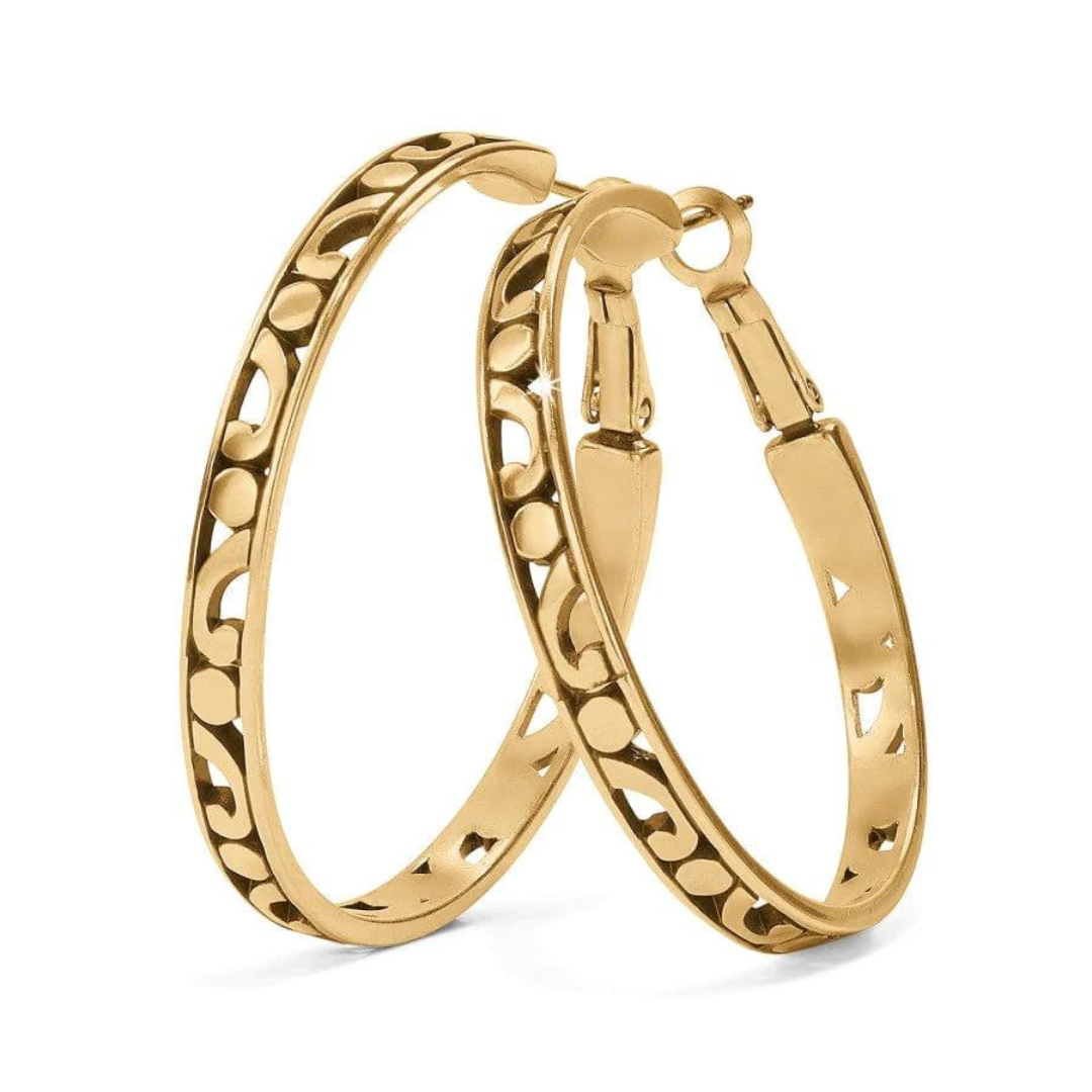 Brighton Contempo Large Hoop Earrings