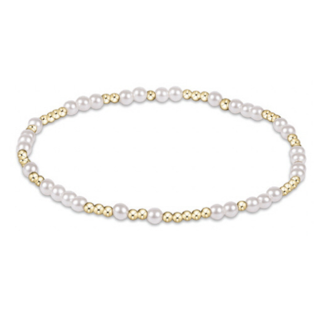 Enewton Extends Gold Hope Unwritten Pearl Bracelet