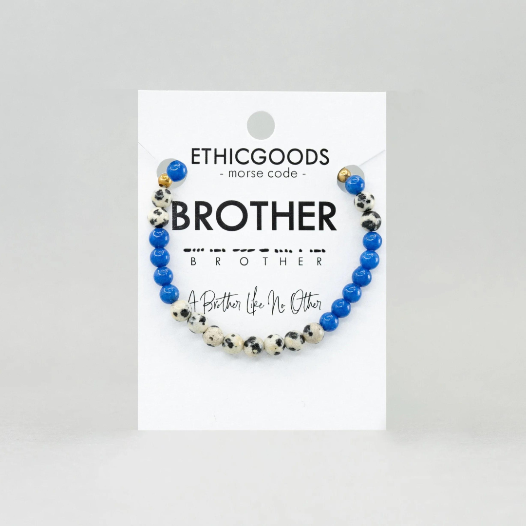 Ethic Goods Mini Morse Code Bracelet - Brother