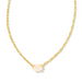 Kendra Scott Cailin Crystal Necklace - Gold - The Cottage