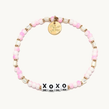 Little Words Project Hugs And Kisses Bead Bracelet - XOXO - The Cottage