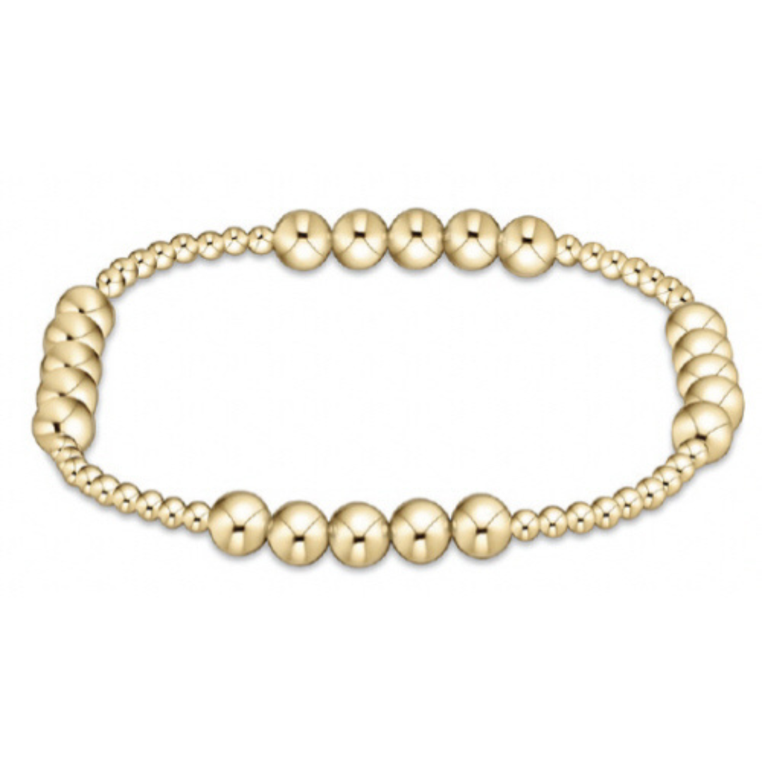 Enewton Gold Classic Blissful Bead Bracelet - 2.5mm/5mm