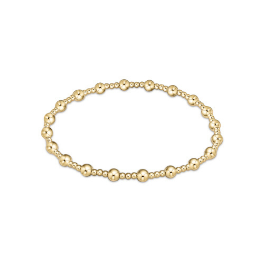 Enewton Gold Classic Sincerity Pattern Bead Bracelet - The Cottage