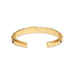 Brighton Trust Your Journey Double Hinged Bangle - Gold - The Cottage