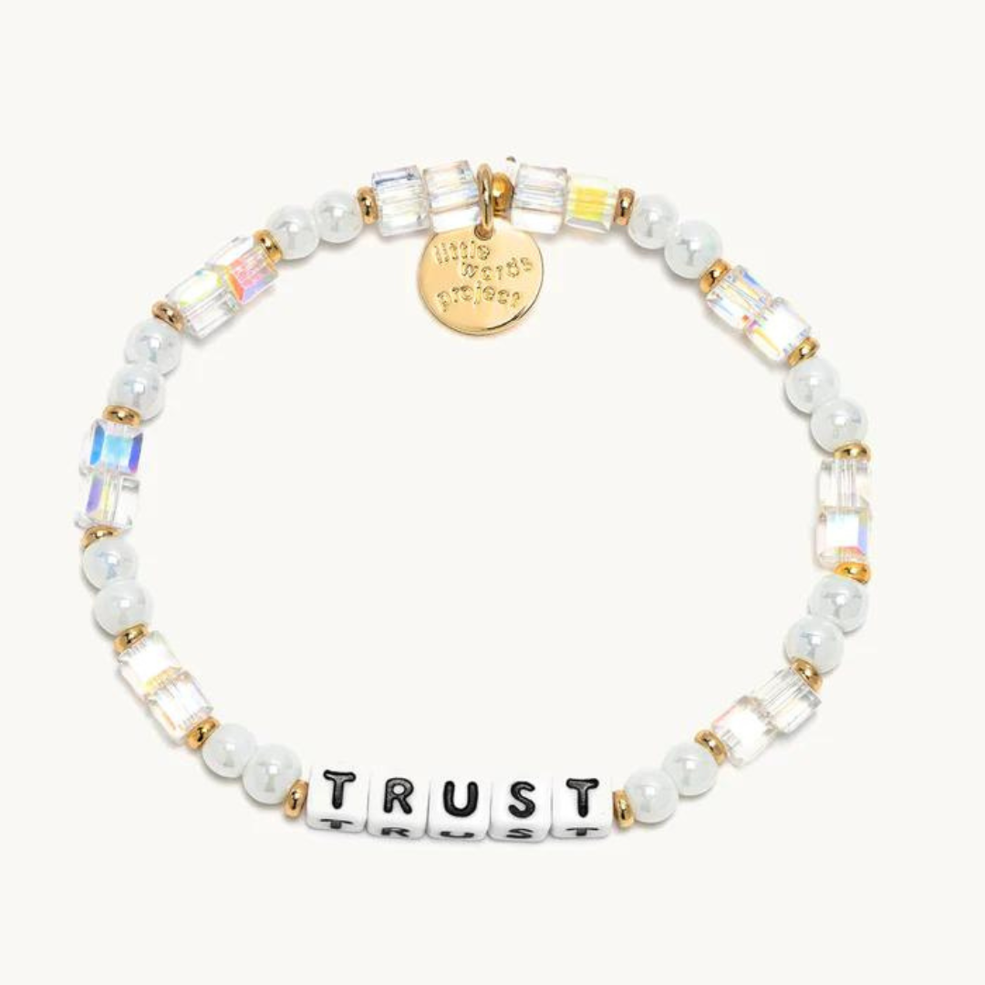 Little Words Project Rockstar Bead Bracelet - Trust - The Cottage