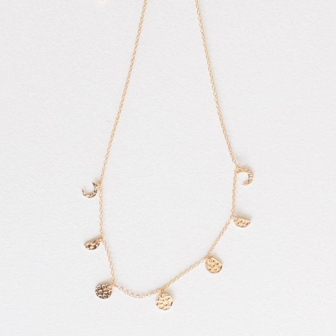 Leslie Curtis Brooke Moon Phase Choker