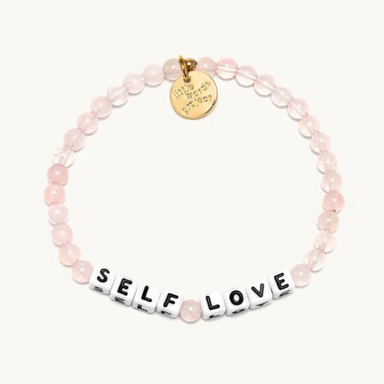 Little Words Project Rose Quartz Intentions Bead Bracelet - Self Love - The Cottage