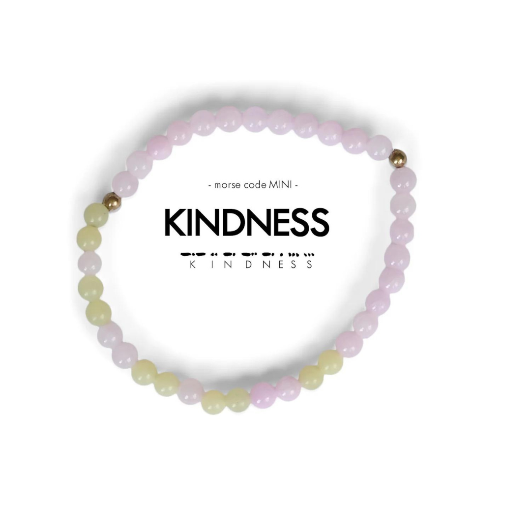 Ethic Goods Mini Morse Code Bracelet - Kindness