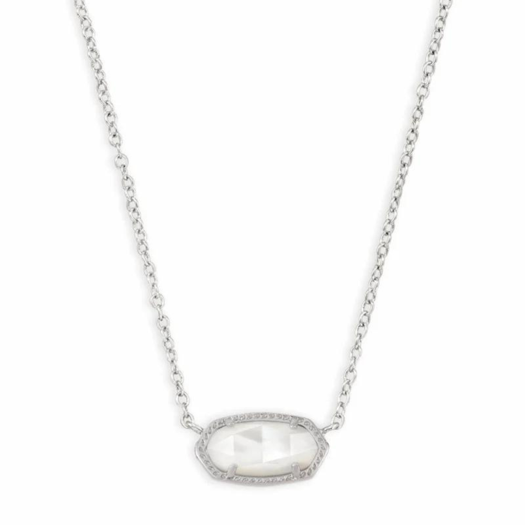 Kendra Scott Elisa Necklace - Rhodium - The Cottage