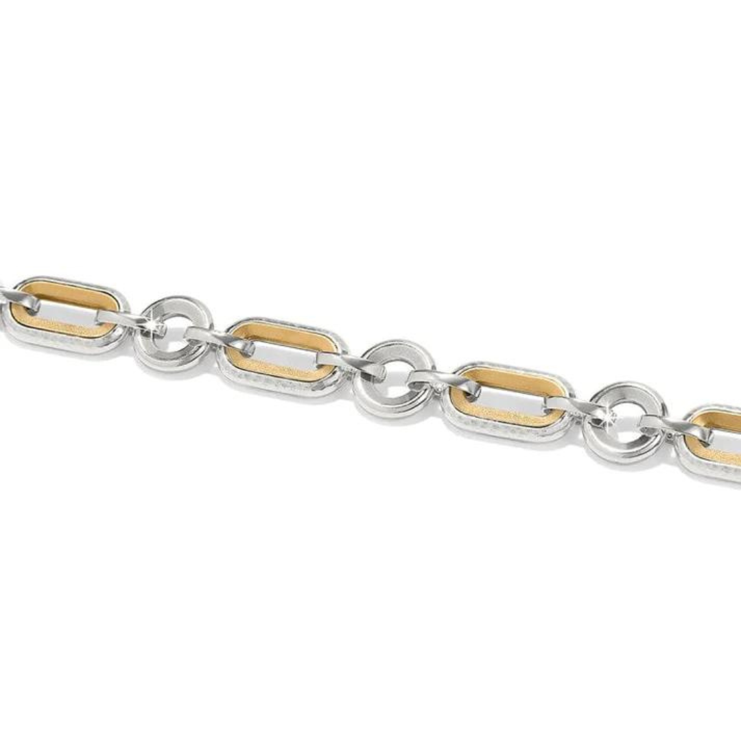 Brighton Medici Two Tone Link Bracelet