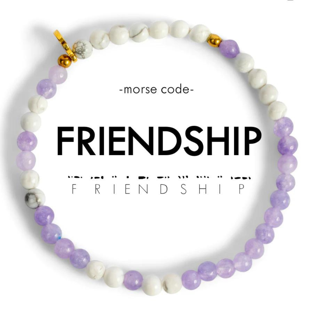 Ethic Goods Morse Code Bracelet - Friendship