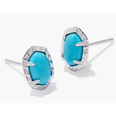 Kendra Scott Daphne Stud Earrings - Rhodium - The Cottage