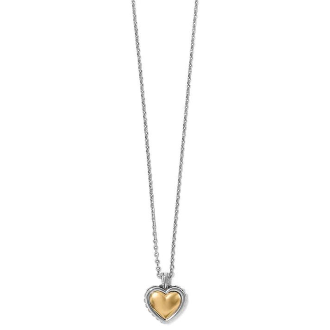 Brighton Pretty Tough Bold Heart Petite Necklace - The Cottage